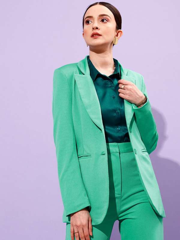 Sea 2025 green blazer