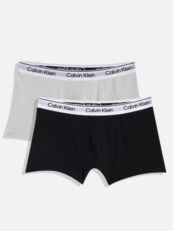 Calvin Klein Black Solid Trunks 7158573 - Buy Calvin Klein Black Solid  Trunks 7158573 online in India