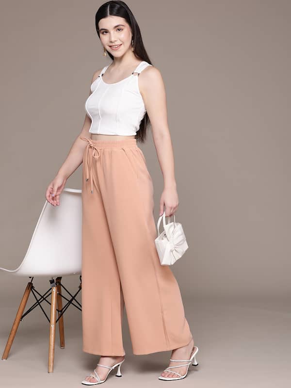 ever after - High-Waist Straight-Cut Loose Dress Pants | YesStyle