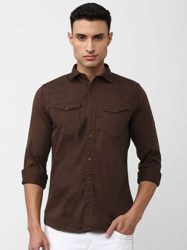 Buy VAN HEUSEN DENIM LABS Men Slim Fit Opaque Casual Shirt - Shirts for Men  22759314