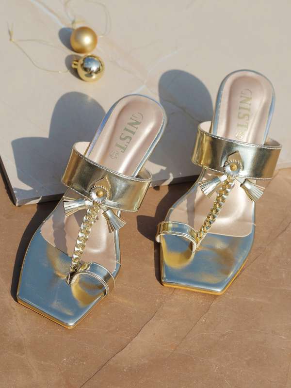 Kolhapuri wedges on sale myntra