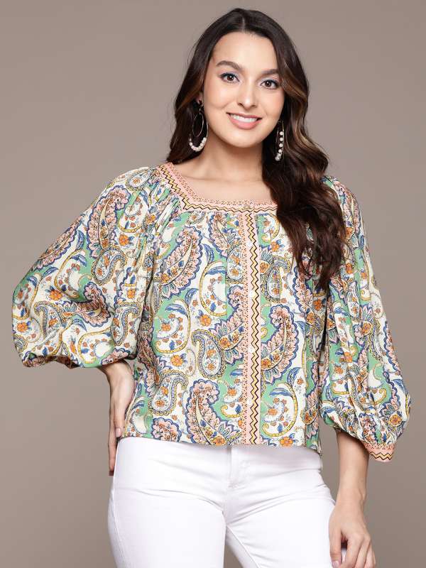 Label ritu kumar tops online