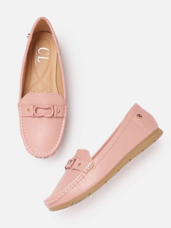 Peach colored loafers outlet