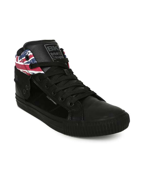 British Knights Wood Black Sneakers Buy British Knights Wood Black Sneakers online in India