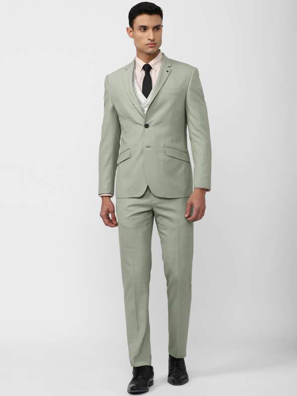 Giovani Grey Slim Fit Formal Suit 3560475.htm - Buy Giovani Grey Slim Fit  Formal Suit 3560475.htm online in India