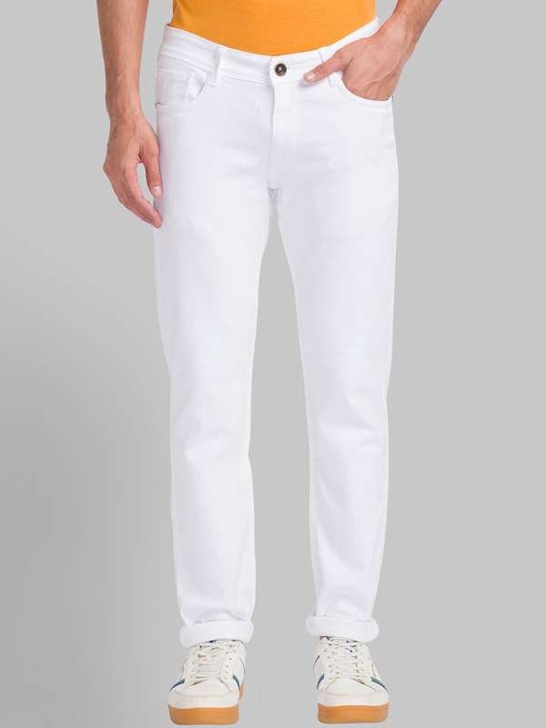Avenue white jeans clearance