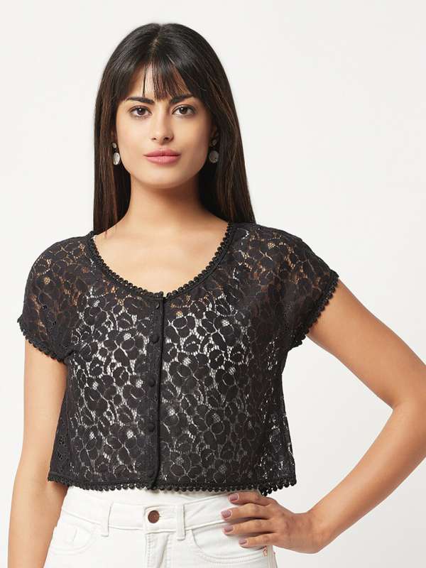 Lace discount shrugs online