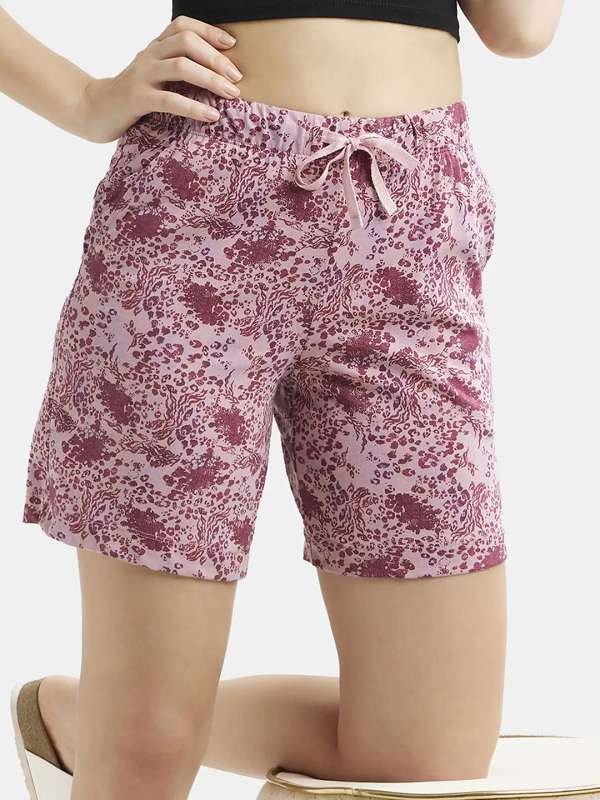 Floral bike shorts on sale