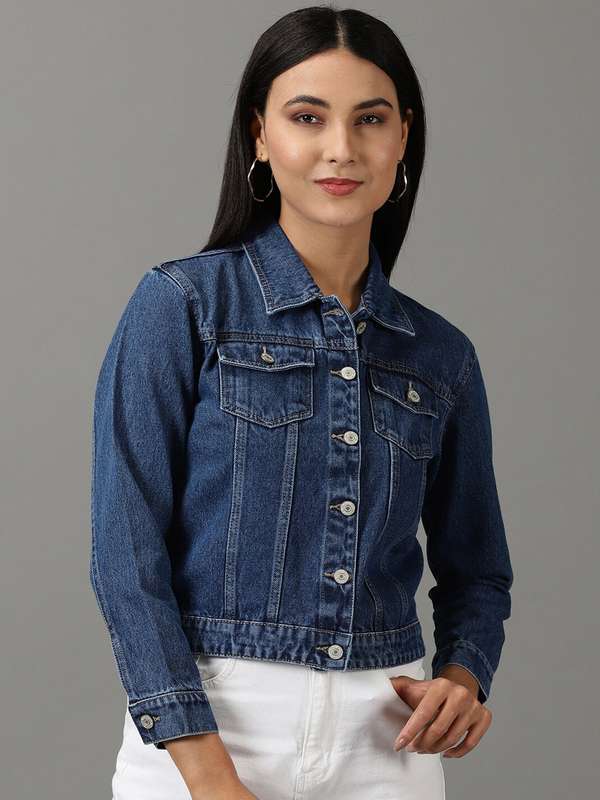 Bare denim jacket ladies clearance