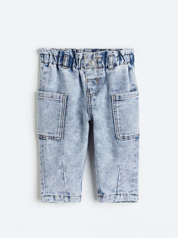 LC WAIKIKI Jeans  Buy LC WAIKIKI Blue XSIDE High Waist Standard Fit  Straight Pocket Detailed Womens Jean Trousers Online  Nykaa Fashion