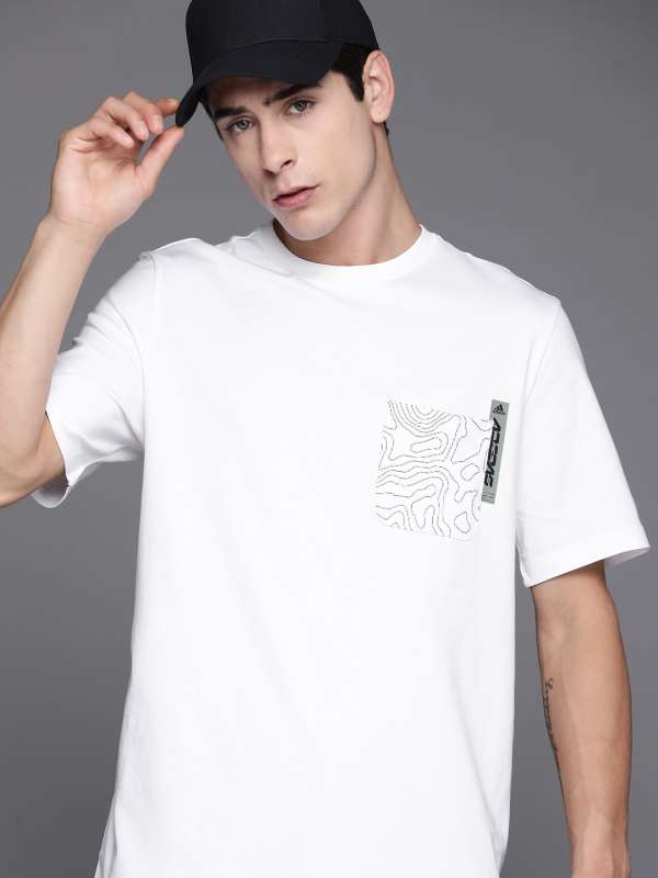 Adidas t shirt with pocket store