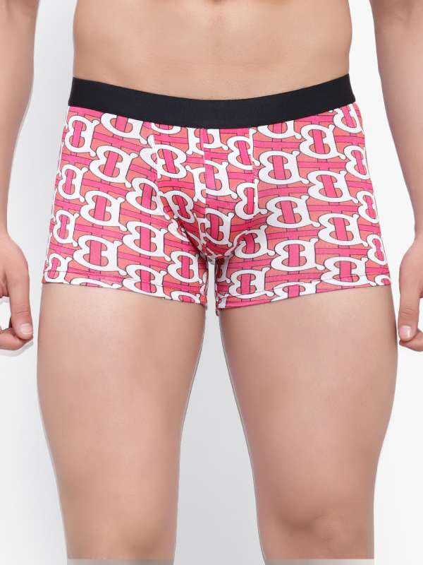Mens pink trunks store underwear