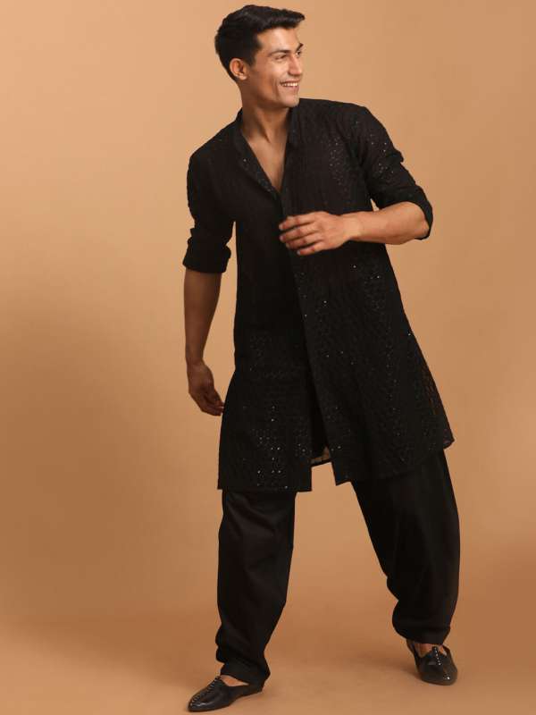 Men Kurta Pyjama Buy Kurta Pyjama for Men Online in India Myntra