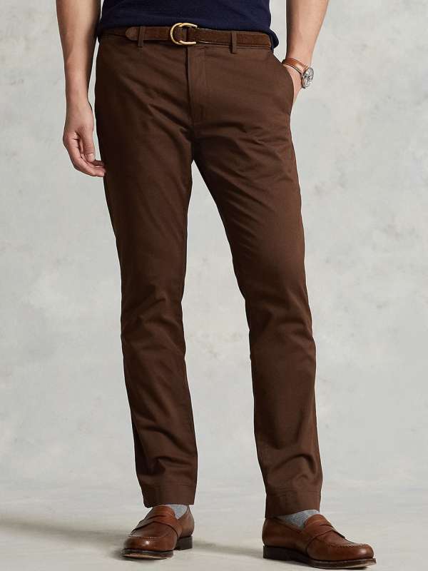 Buy Polo Ralph Lauren Men Dark Olive Classic Fit Polo Prepster Chino Pant  Online  738956  The Collective