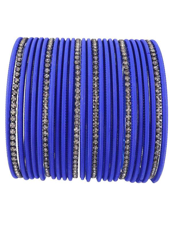 Blue Bangle Buy Trendy Blue Bangle Online in India Myntra