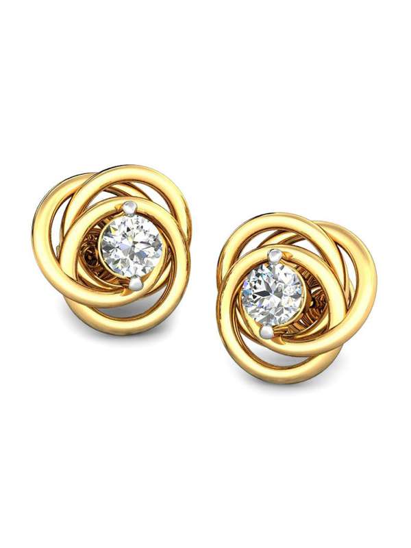 Candere A Kalyan Jewellers Company Earrings Gold Buy Candere A
