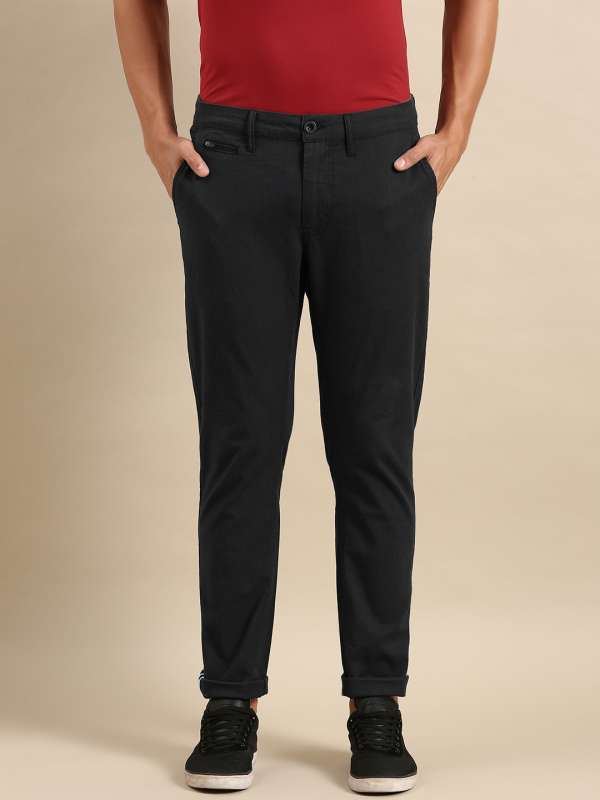 Buy BEING HUMAN Natural Cotton Slim Fit Mens Trousers  Shoppers Stop