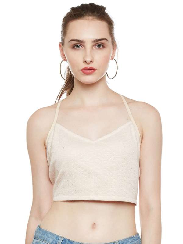 MAGRE Satin Bralette Crop Top Price in India, Full Specifications & Offers