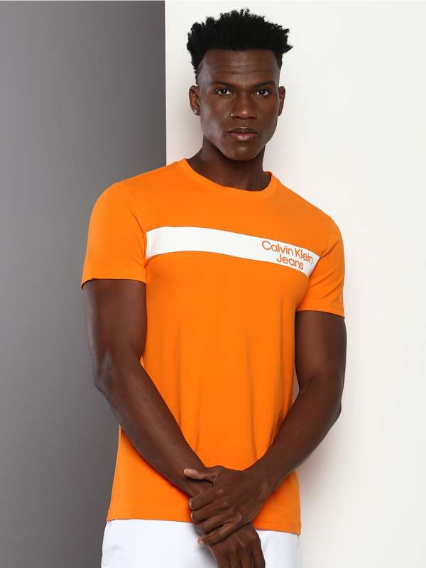 Orange Men Apparel Tommy Hilfiger Calvin Klein Jeans - Buy Orange Men  Apparel Tommy Hilfiger Calvin Klein Jeans online in India