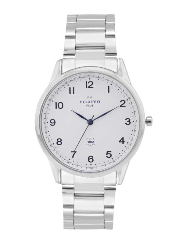 Maxima sales steel watches