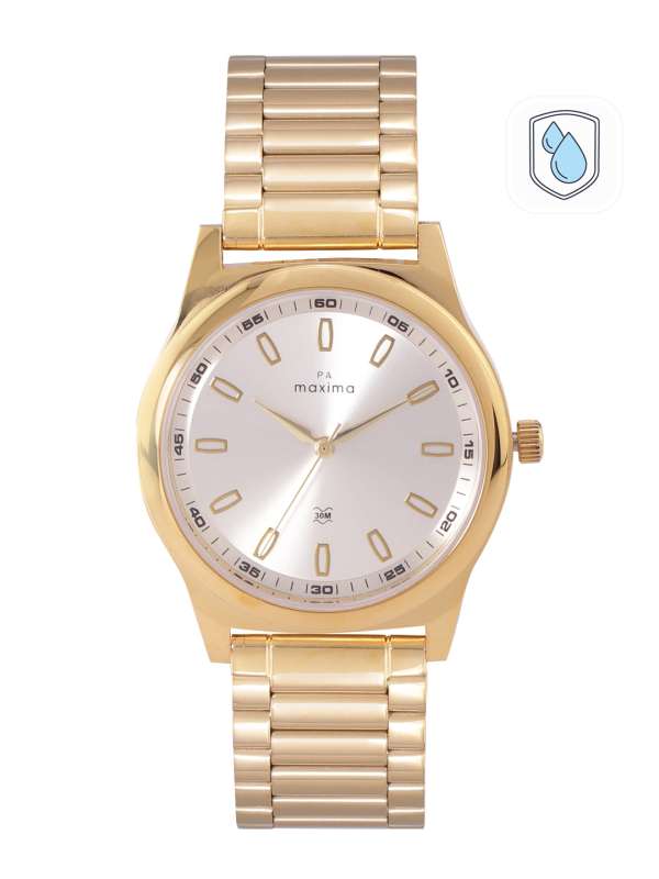 Maxima gold online watches for mens