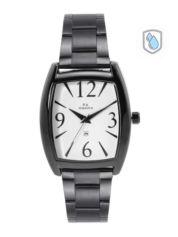 Maxima white watch store