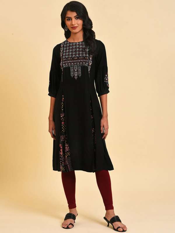 W black kurtis online top
