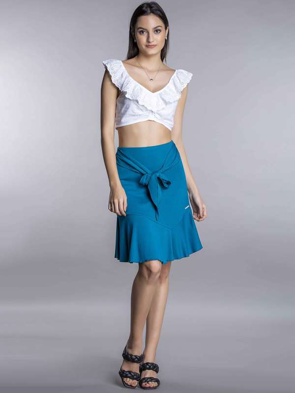 Ruffle skirt on sale online india