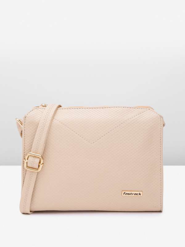 Fastrack Beige Sling Bag Buy Fastrack Beige Sling Bag online in