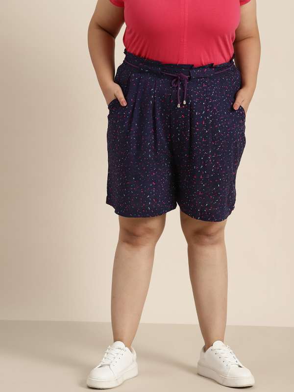 Plus size outlet shorts for women