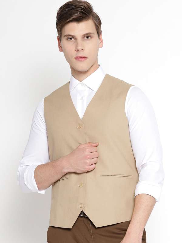Waistcoat myntra sale