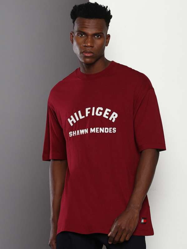 Tommy jeans sweatshirt burgundy outlet