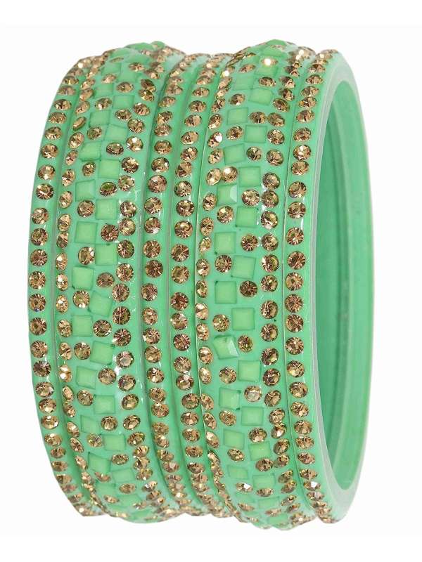 Pista green outlet bangles