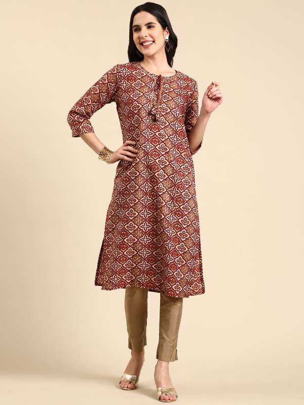 Jute Kurtas Buy Jute Kurtas online in India