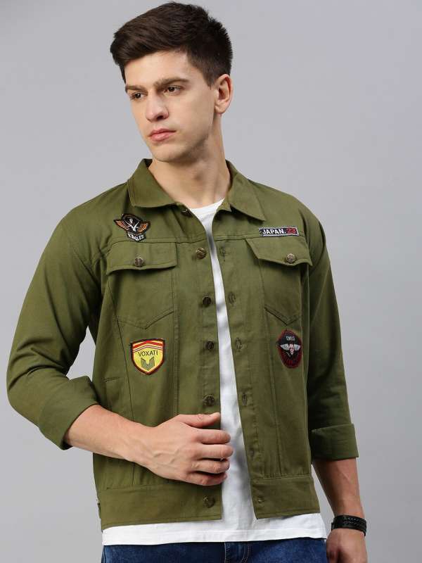 Share more than 155 army green denim jacket men - noithatsi.vn