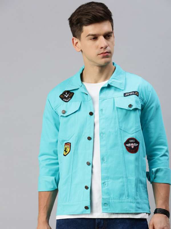 Turquoise Men Jackets Casual Buy Turquoise Men Jackets Casual