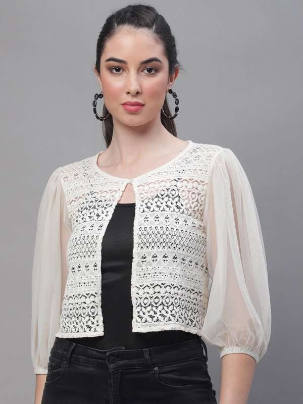Lace Shrug Buy Lace Shrug online in India