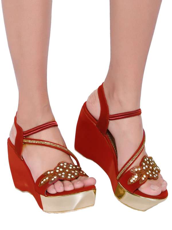 4 inch on sale wedge heels