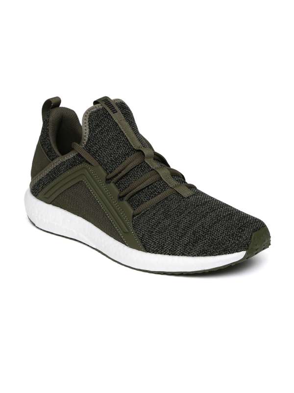 puma olive green shoes