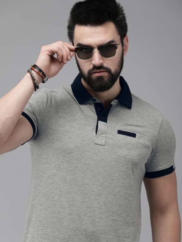 Grey collar shirt shop