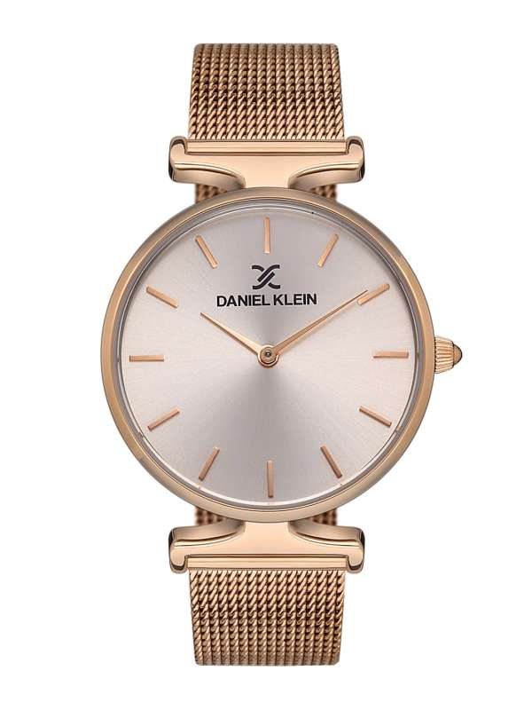Daniel klein on sale rose gold watch