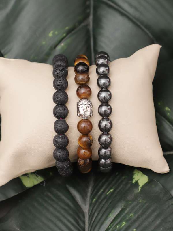 Buy Blueberry Men Set Of 4 Handcrafted Bracelets  Bracelet for Men 2027249   Myntra