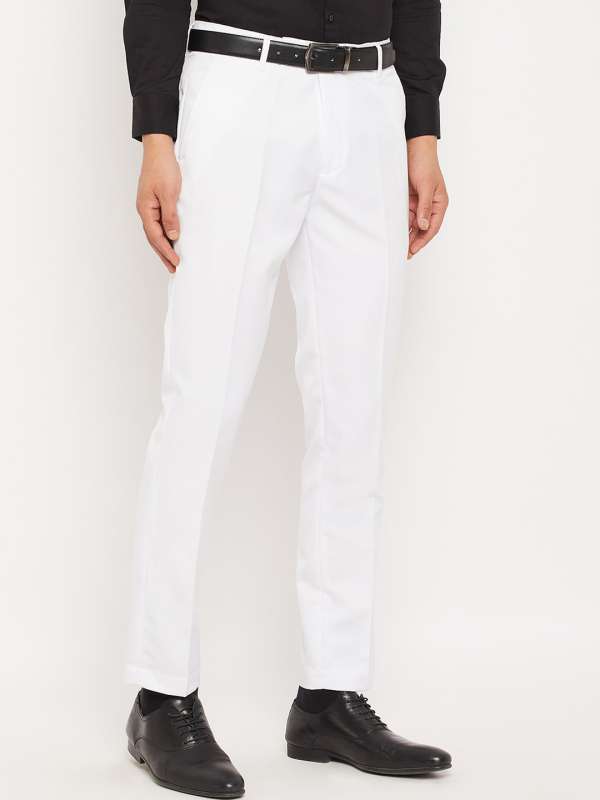 BESPOKE  White Pants for Men  183122  wwwbespokemodacom BESPOKE MODA