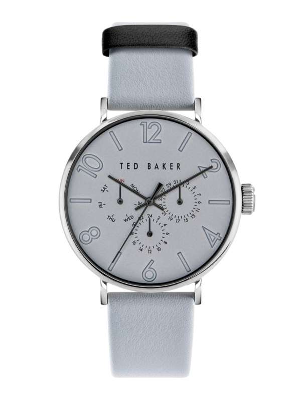 Ted baker leather strap men's watch outlet