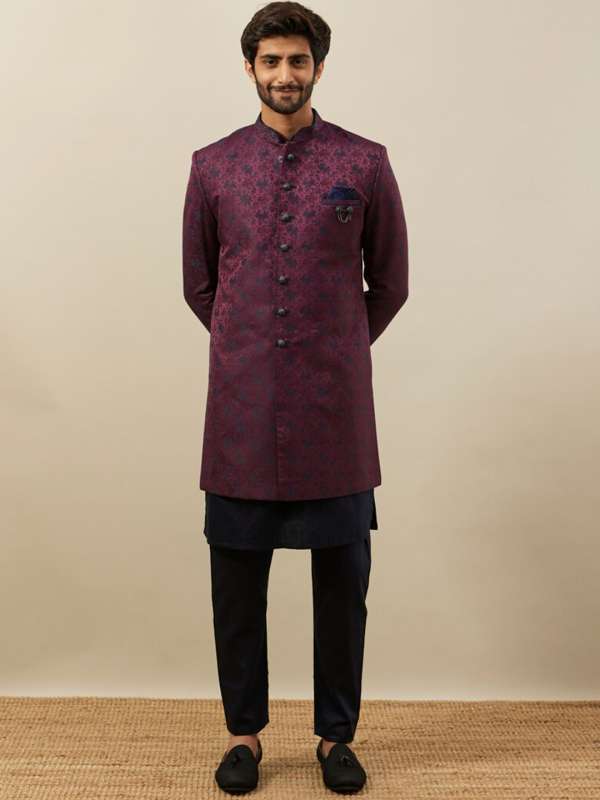Manyavar sherwani top