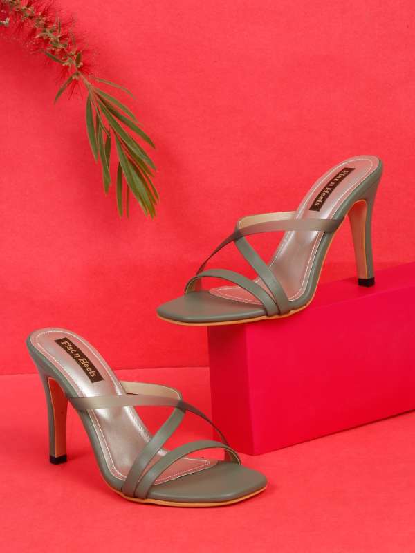 Boot discount sandal heels