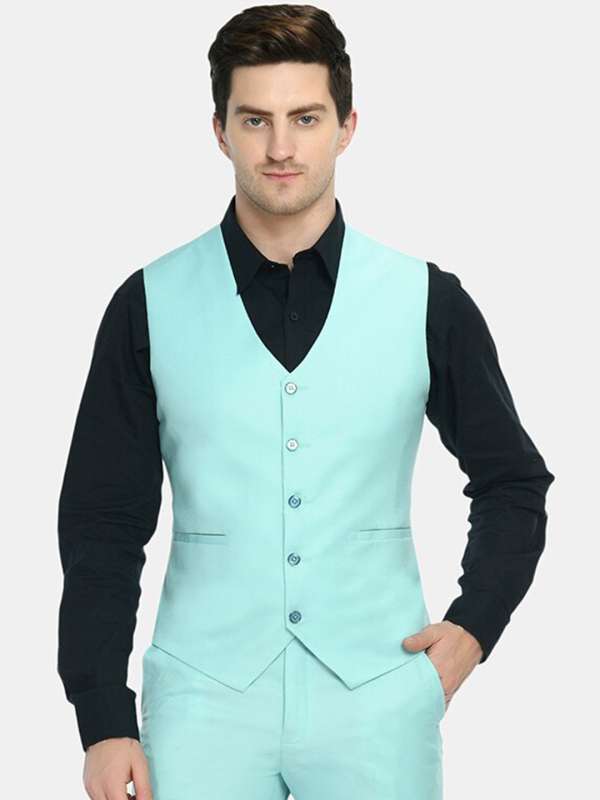 Waistcoat myntra top