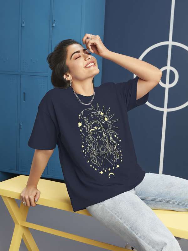 Oversized drop hotsell shoulder t shirt