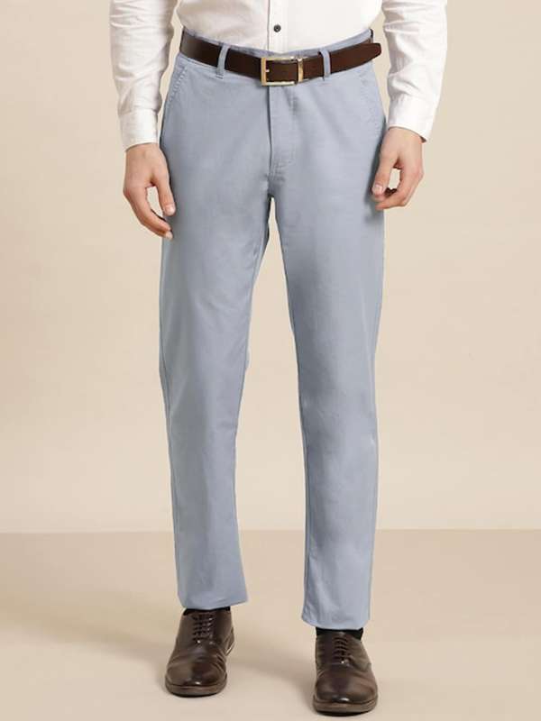 Buy Louis Philippe Grey Trousers Online  790398  Louis Philippe