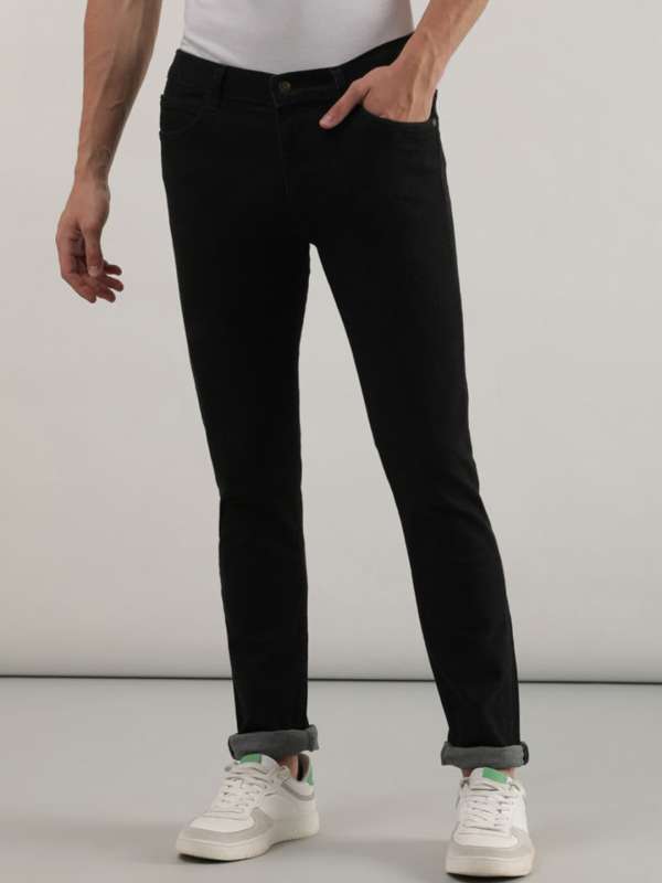 Lee black hot sale jeans mens